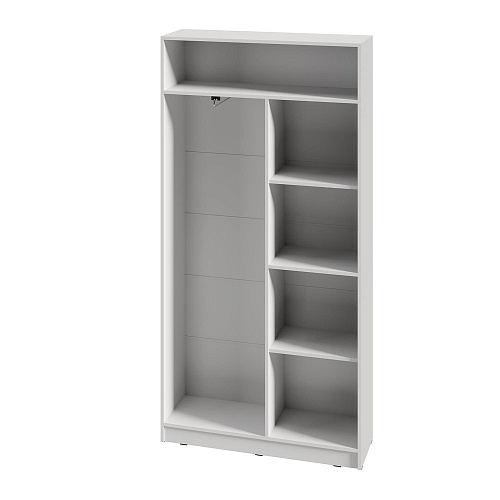 Шкаф 2-х створчатый Паул Белый