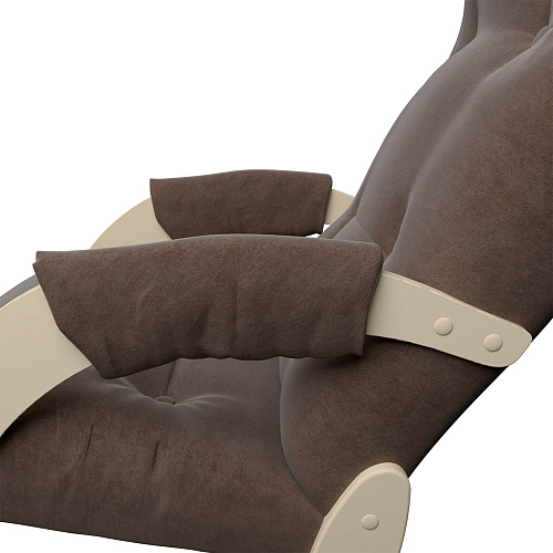 Кресло-качалка Модель 67 Дуб шампань/Ultra Chocolate