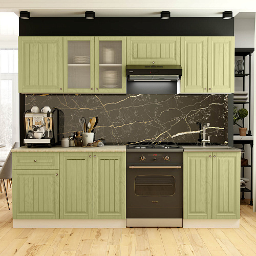 Кухня Хозяюшка 2,4 Фисташка