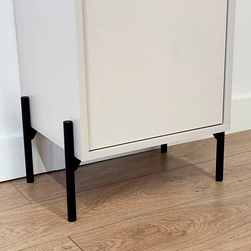 Стеллаж Доминика кашемир/дуб крафт золотой