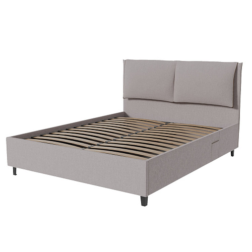 Кровать с подъемным механизмом Венеция 1600 Бежевый Софт