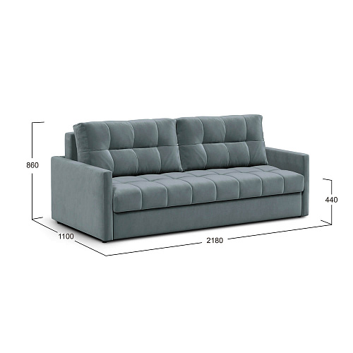 Диван Норд с боковинами БНП 2К