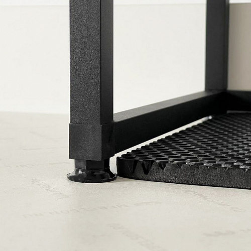 Обувница Краш черный муар/графит