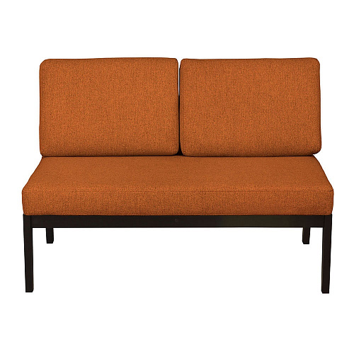 Диван-скамья массив мягкая Венге/UNO TERRACOTA