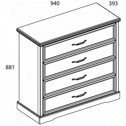 Спальный гарнитур TOSCANA NEW Персидский жемчуг/Каньон