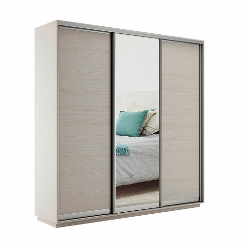 Шкаф-купе 3-х дверный Экспресс Медиум 2200х2100х450 мм