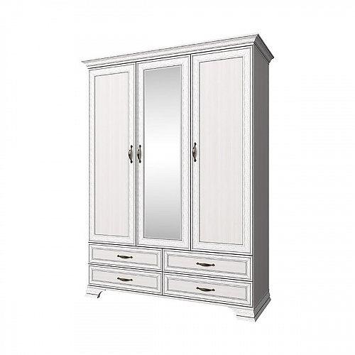 Спальный гарнитур TIFFANY №2 Вудлайн кремовый