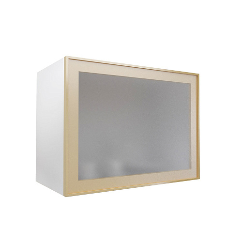 Фасад со стеклом из алюминиевого профиля 600х450