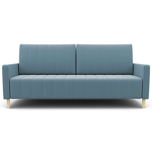Диван ХИЛТОН CATANIA DUSTY BLUE/Бесцветный