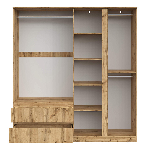 Шкаф НК STERN ШКЯ-4 с зеркалом Дуб вотан