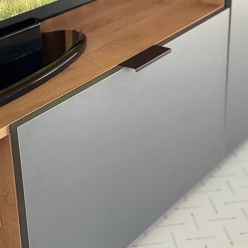 Стенка Бери дуб крафт золотой/белое дерево