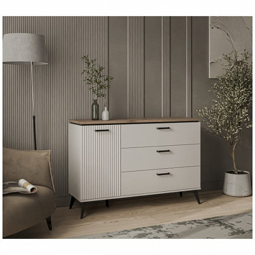 Комод VINATI 1D3S ПЕРСИДСКИЙ ЖЕМЧУГ/АМАРОК