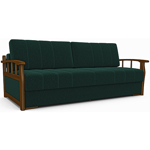 Диван БАРОН SENSEY BOTLE GREEN/Орех