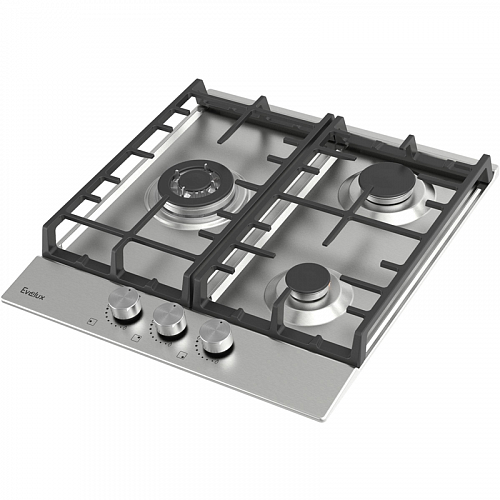 Встраиваемая варочная панель газовая EVELUX HEG 450 X