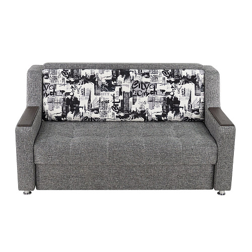 Диван Лондон 1, рогожка серая