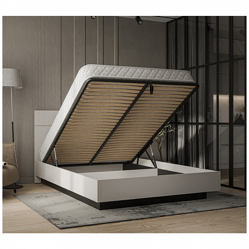 Кровать с подъемным механизмом VINATI 160 ПЕРСИДСКИЙ ЖЕМЧУГ/АМАРОК