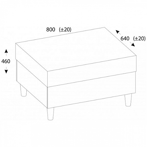 Пуф LOFT DREAM 19