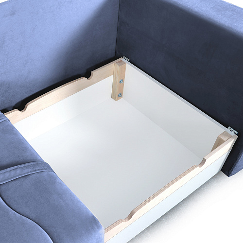 Диван Орион Мора деним Левый