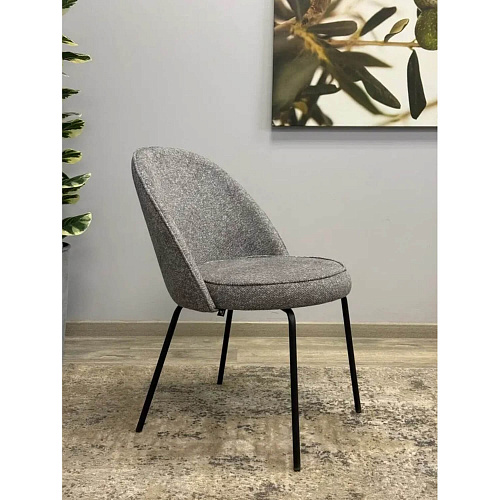 Стул Kenner 176SD черный/серый B12