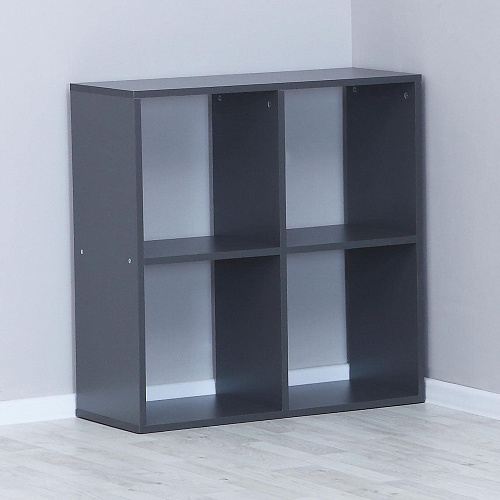 Стеллаж КУБ 4 МФ.01.09.000 Графит серый