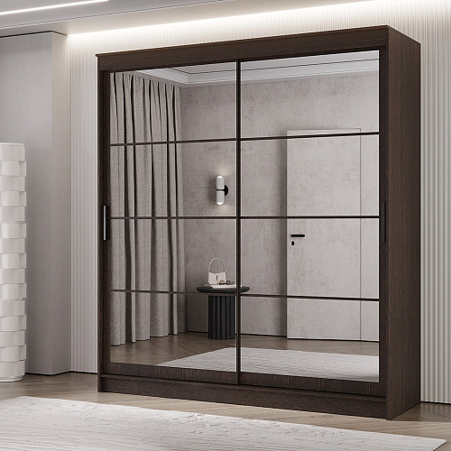 Шкаф-купе ГРАНД 1 2,0 Венге/Зеркало