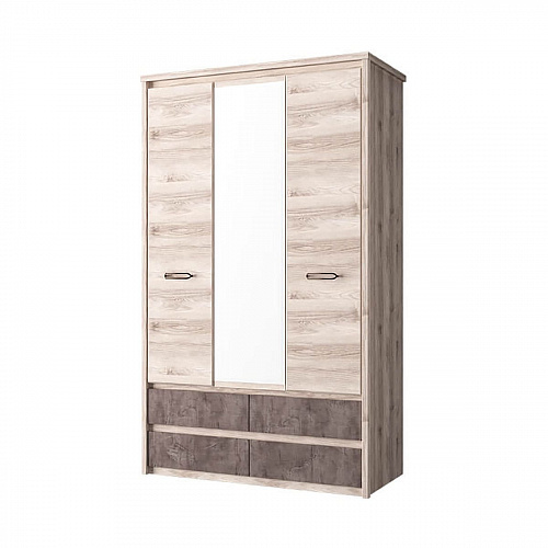 Шкаф 3DG4S Z JAZZ Каштан найроби/Оникс