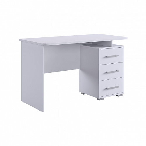 Стол компьютерный Лайт-2 белый