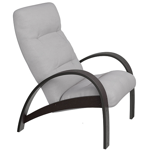 Кресло Модель S7 венге шпон/Ultra Smoke