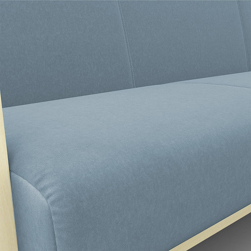 Диван Вега-34 CATANIA DUSTY BLUE/Бесцветный