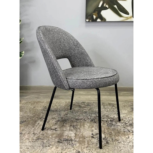 Стул Kenner 179SD черный/серый B12