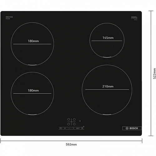 Встраиваемая индукционная панель BOSCH PUE611BB5E