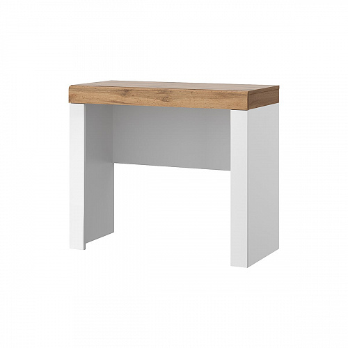 Стол письменный TAURUS 1S Белый/Дуб вотан