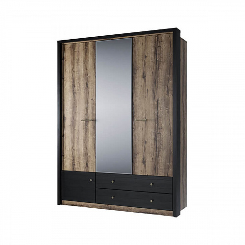 Спальный гарнитур JAGGER Дуб монастырский/Черный