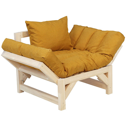 Кресло отдыха Бинго Массив SAVANA PLUS YELLOW