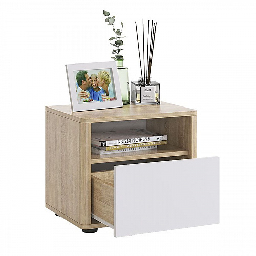 Спальный гарнитур Зара К4 дуб сонома/белый