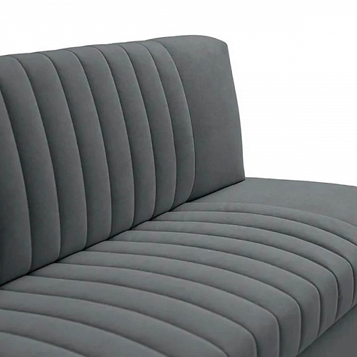 Кухонный диван Итэн 183 Мелисса 35 Темно-серый