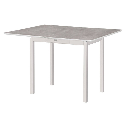 Стол обеденный раскладной ПН Снег/Бетао матовый