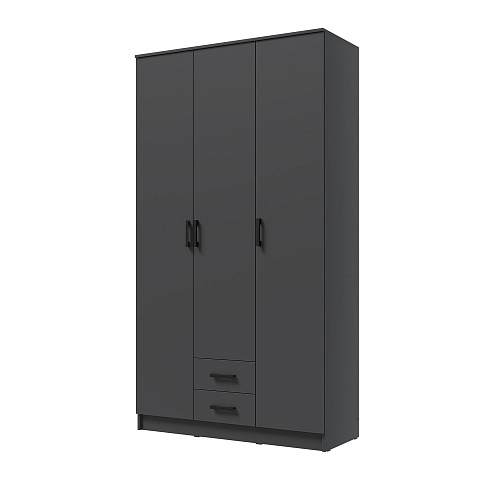 Шкаф Трио без зеркала Графит