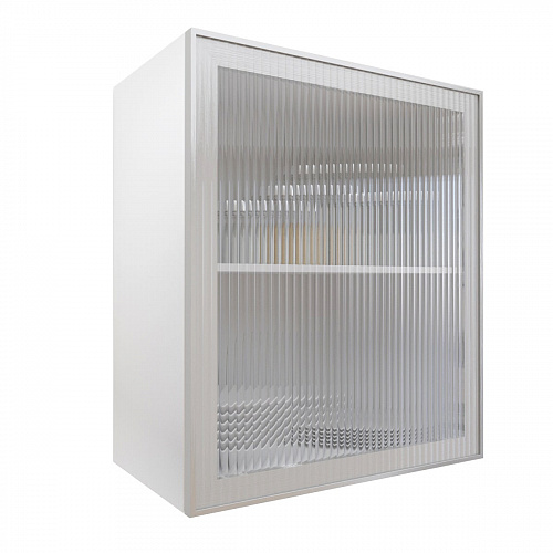 Фасад со стеклом из алюминиевого профиля 600х700