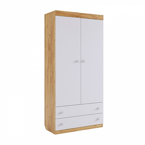 Набор детской мебели Форсаж К2 дуб крафт золотой/белый