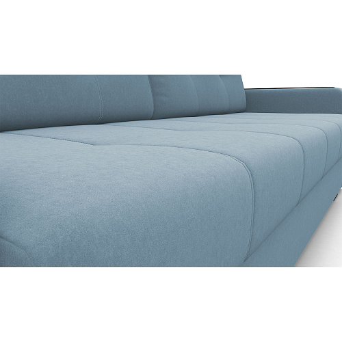 Диван БОСТОН CATANIA DUSTY BLUE/Венге