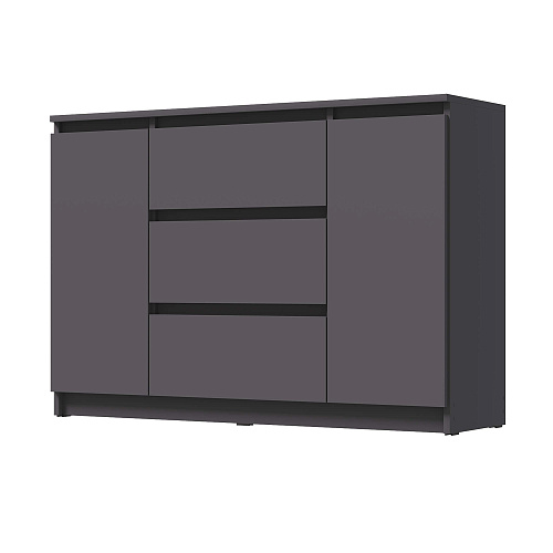 Комод ВЕГА 2Д-3Я Графит