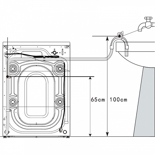 Стиральная машина KORTING KWM 60ID1203 GR