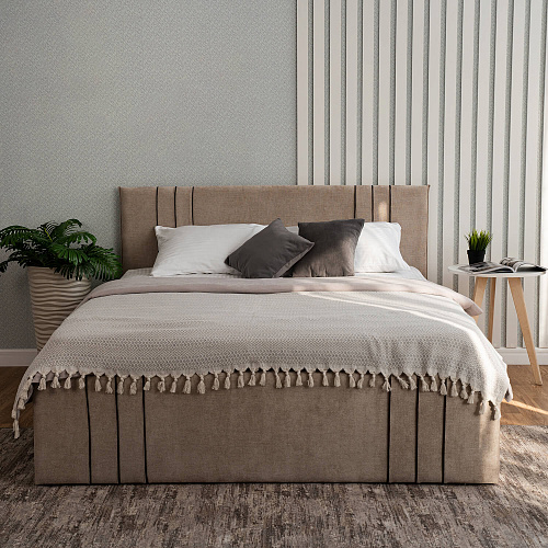 Кровать с подъемным механизмом Леванте 1,6 Бежевый