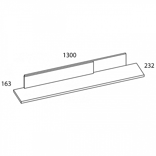 Гостиная MATEO Белый/Дуб наварра