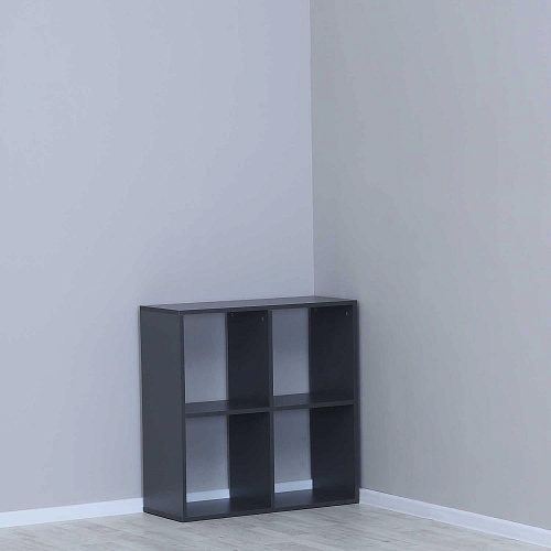 Стеллаж КУБ 4 МФ.01.09.000 Графит серый