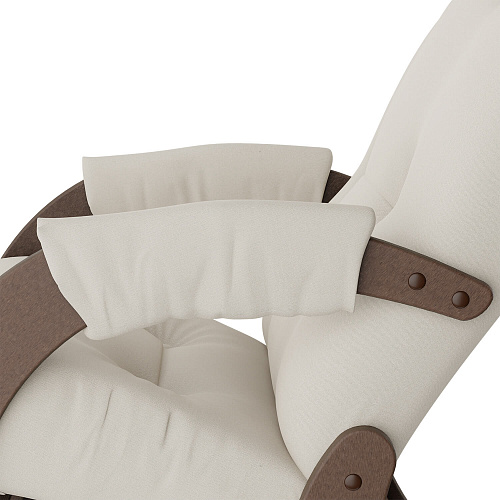 Кресло-глайдер Модель 68 орех антик шпон/ Maxx 100