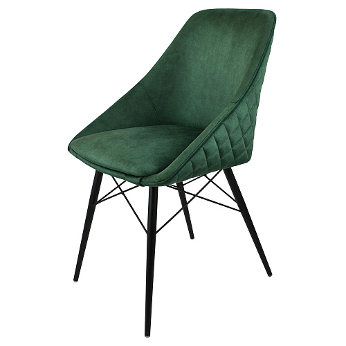 Стул Монти ST Люкс черный муар/Noel Emerald