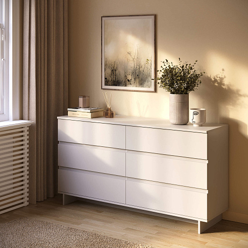 Комод НК DIEGO 6 ящиков Кашемир