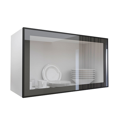 Фасад со стеклом из алюминиевого профиля 800х450